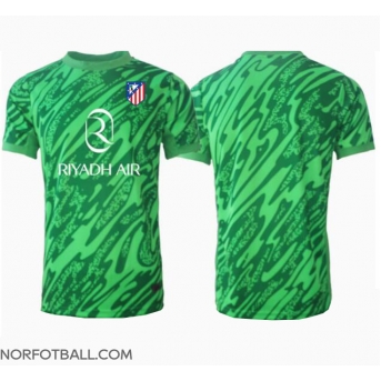 Billige Fotballdrakt Atletico Madrid Keeper Replika Bortedrakt 2024-25 Kortermet